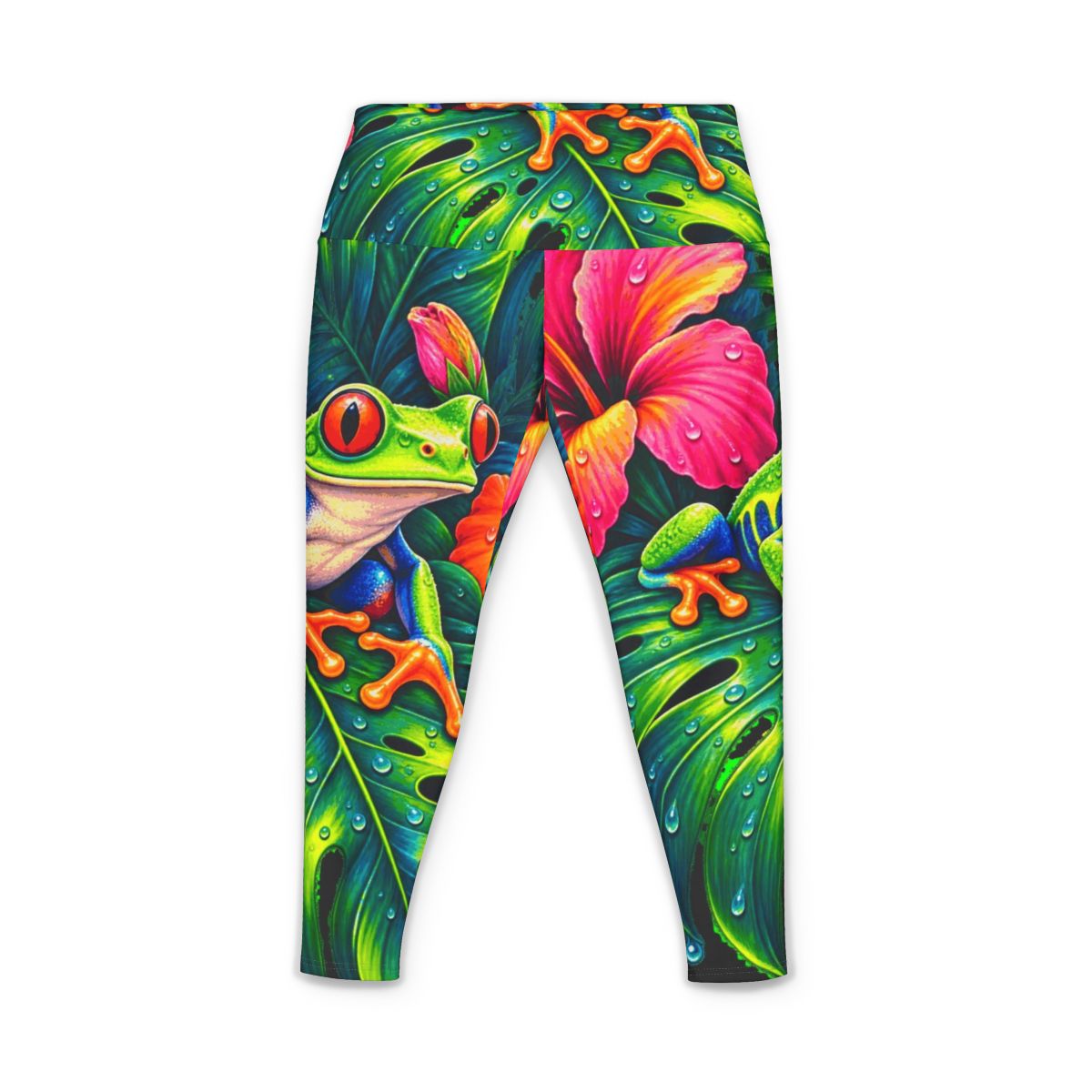 Zoitra Rainforest Chorus Women's Yoga Pants — gallery view 1 of 3