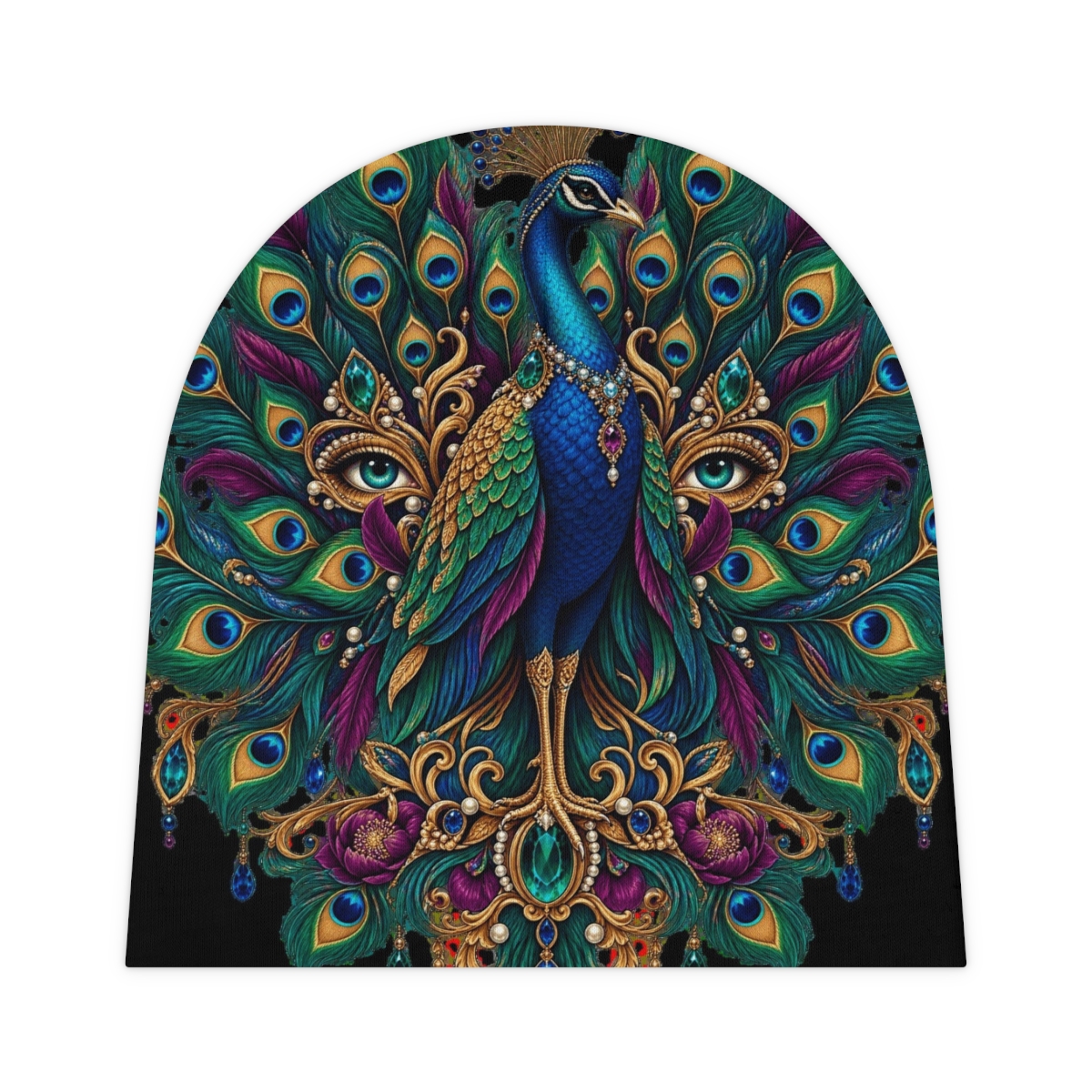 Zoitra Regal Peacock Beanie — gallery view 1 of 4
