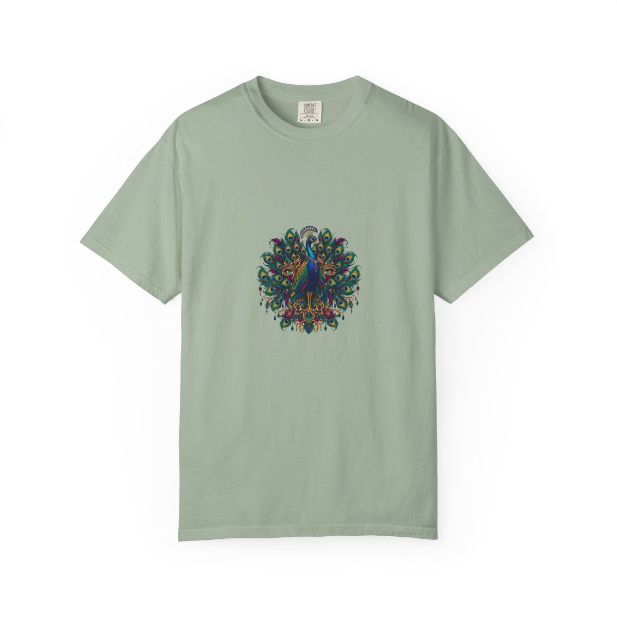 Zoitra Regal Peacock Garment-Dyed Tee — gallery view 1 of 18
