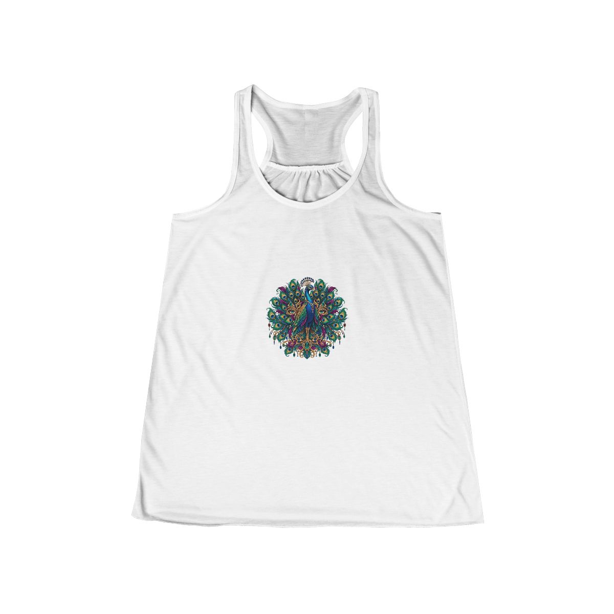 Zoitra Regal Peacock Tank Top — Apparel from Zoitra Collective