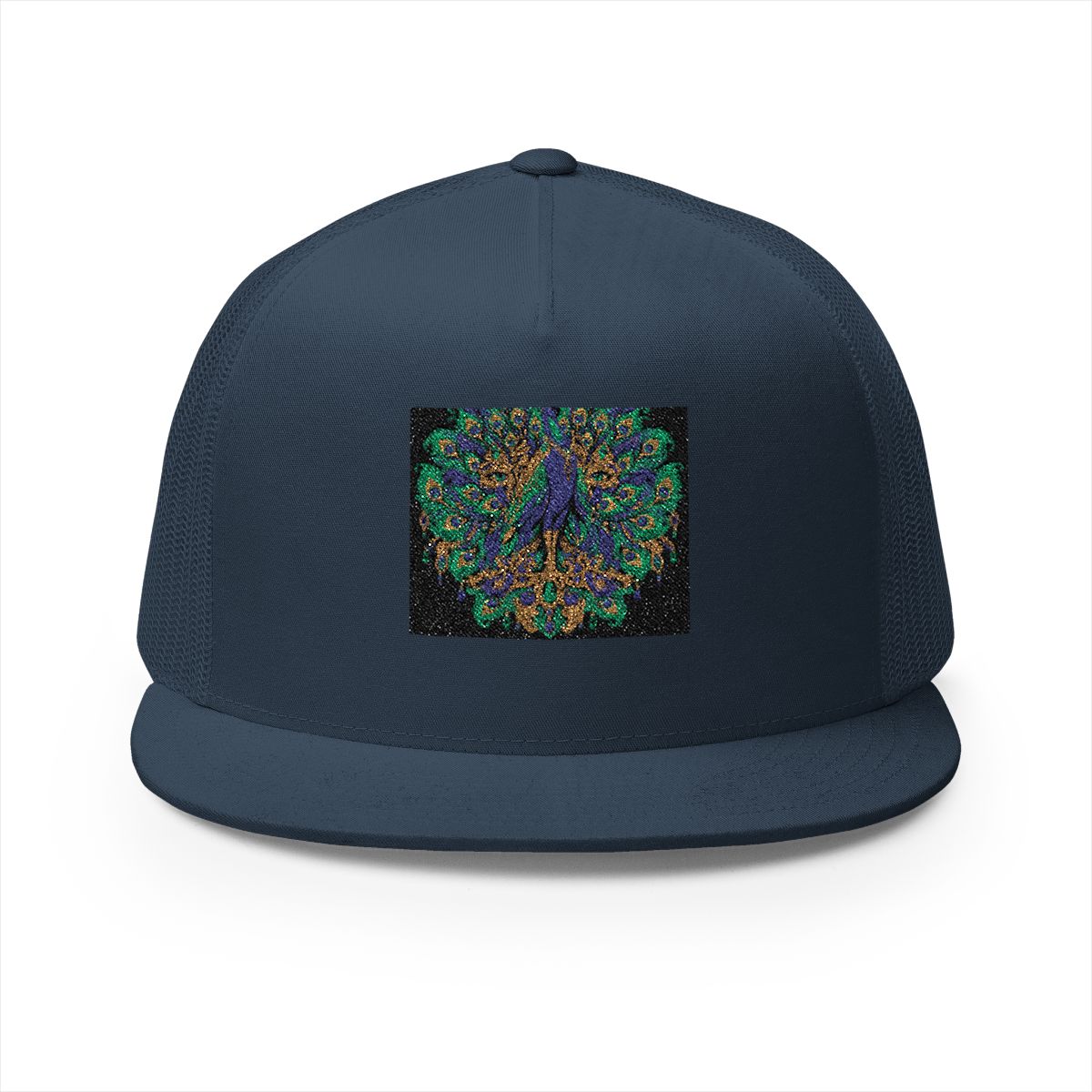 Zoitra Regal Peacock Trucker Cap — gallery view 1 of 6