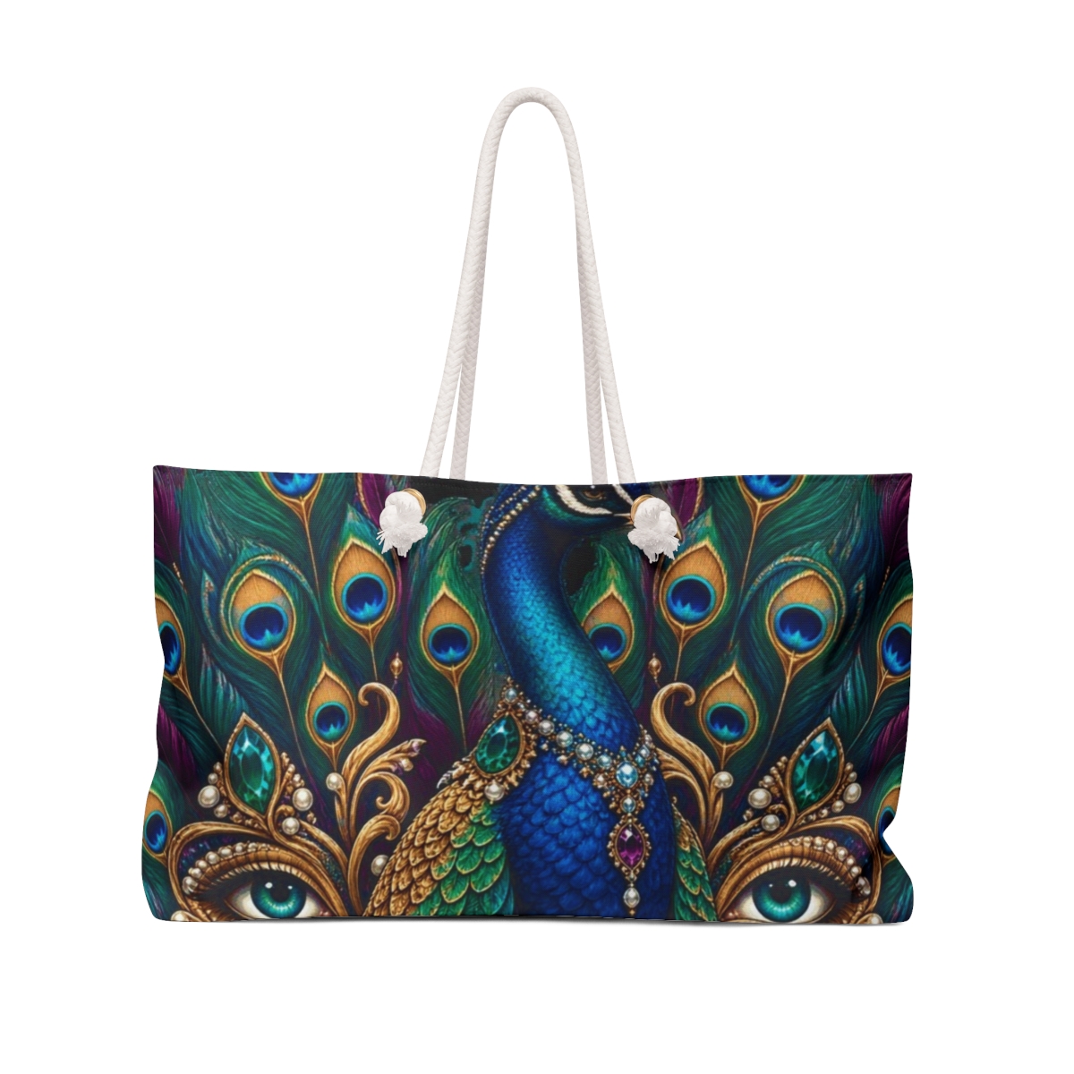 Zoitra Regal Peacock Weekender — Bags & Carry from Zoitra Collective