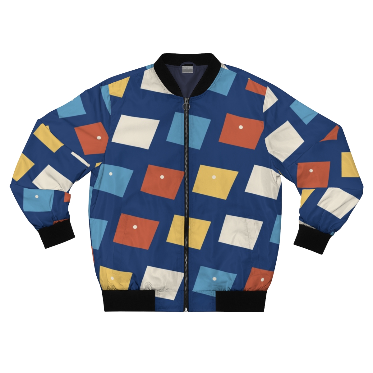 Zoitra Riviera Tile Bomber Jacket — Luxury Edit from Zoitra Collective