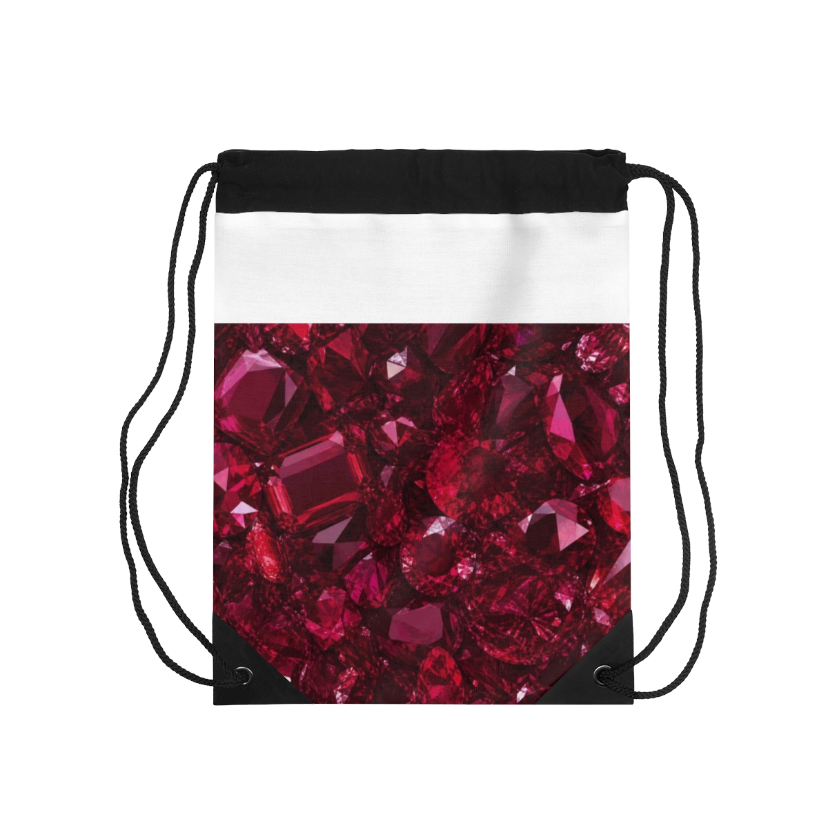 Zoitra Ruby Radiance Drawstring Bag — gallery view 1 of 4