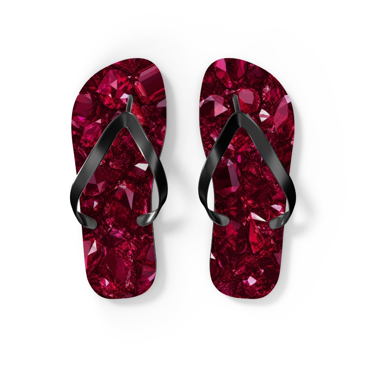 Zoitra Ruby Radiance Flip Flops — Footwear from Zoitra Collective