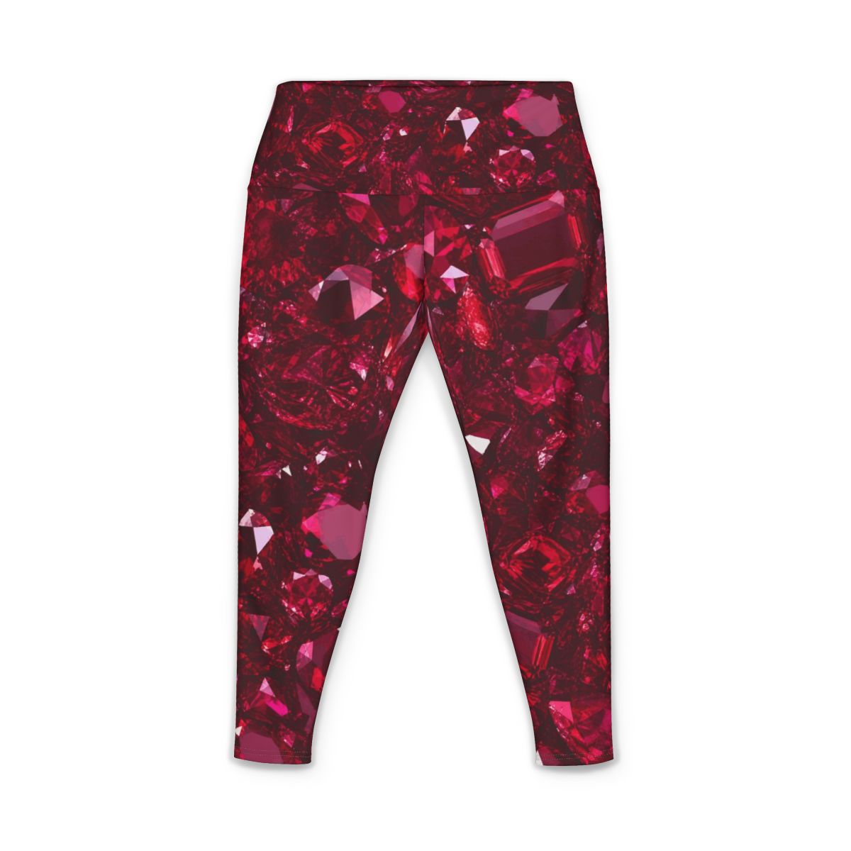 Zoitra Ruby Radiance Women's Yoga Pants — Apparel from Zoitra Collective