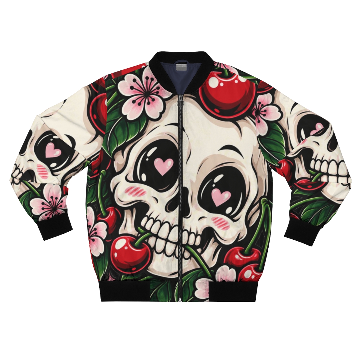 Zoitra Sakura Reaper Bomber Jacket — Luxury Edit from Zoitra Collective