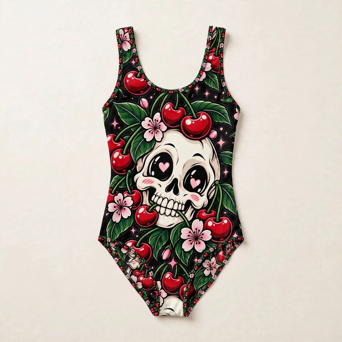 Zoitra Sakura Reaper One-Piece Swimsuit — gallery view 1 of 4