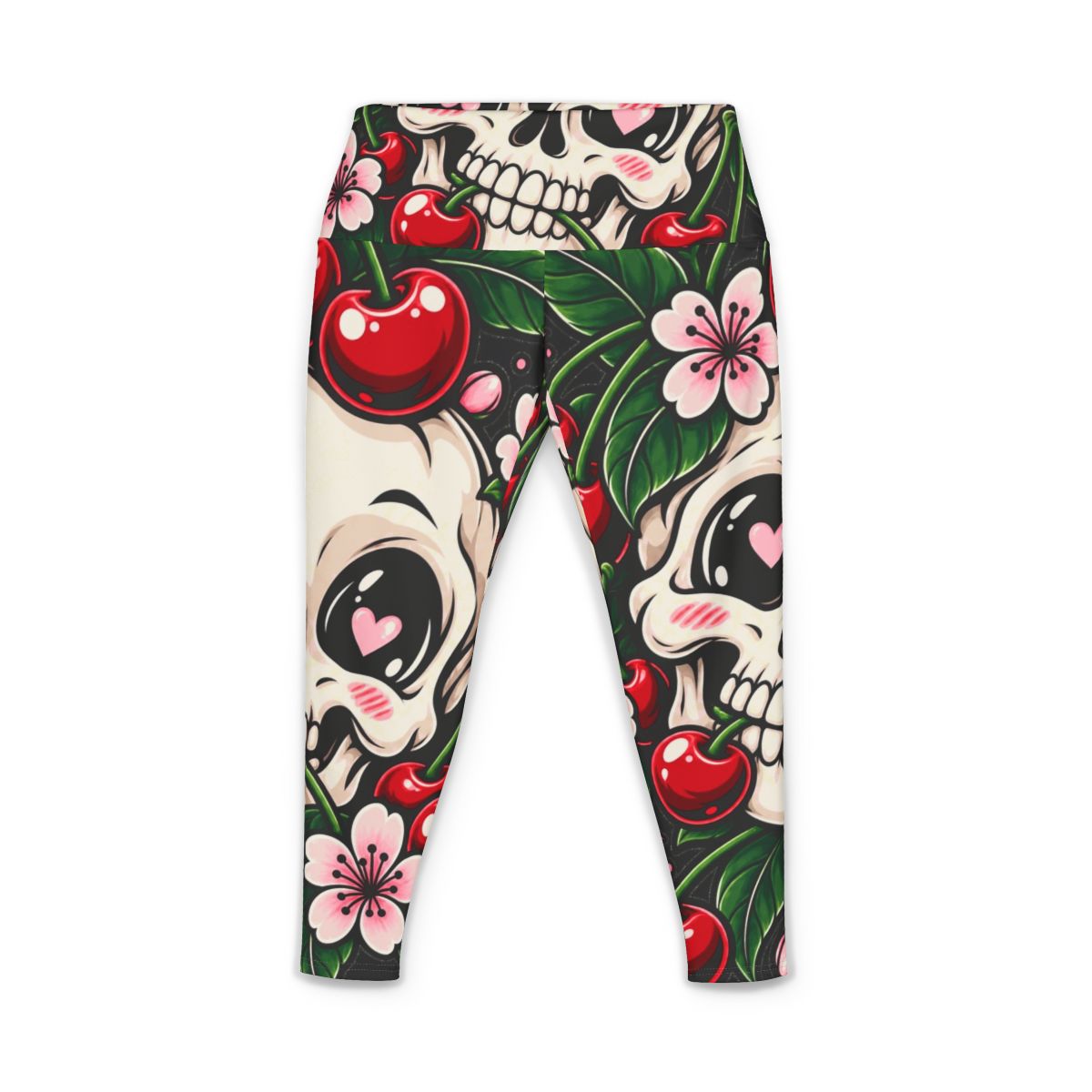 Zoitra Sakura Reaper Women's Yoga Pants — gallery view 1 of 3