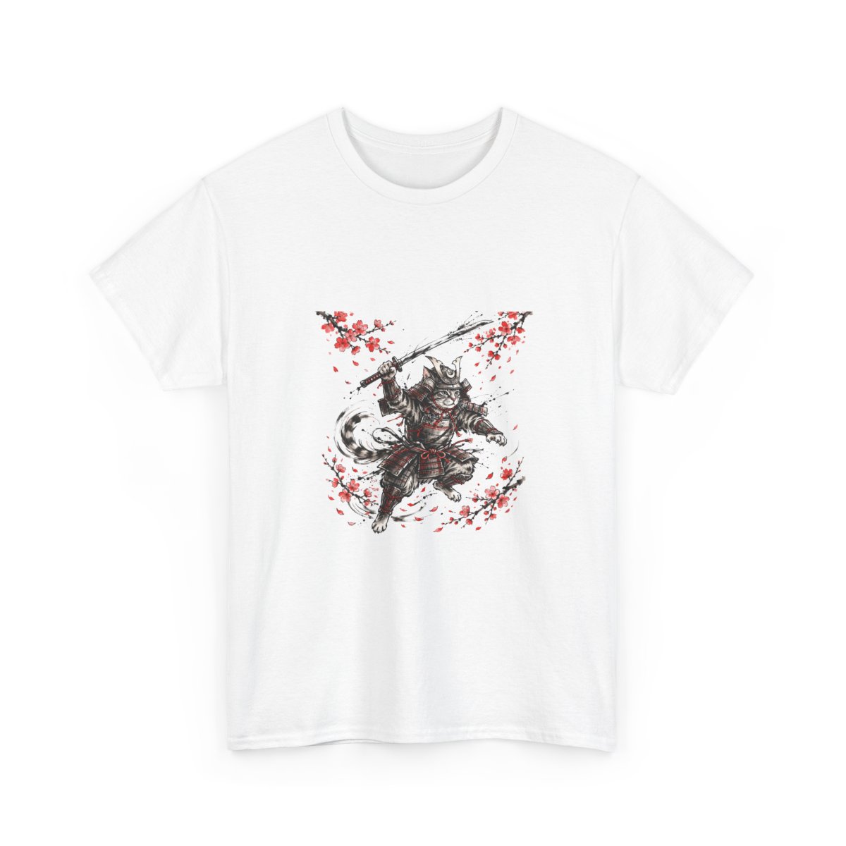 Zoitra Samurai Cat Tee — Apparel from Zoitra Collective
