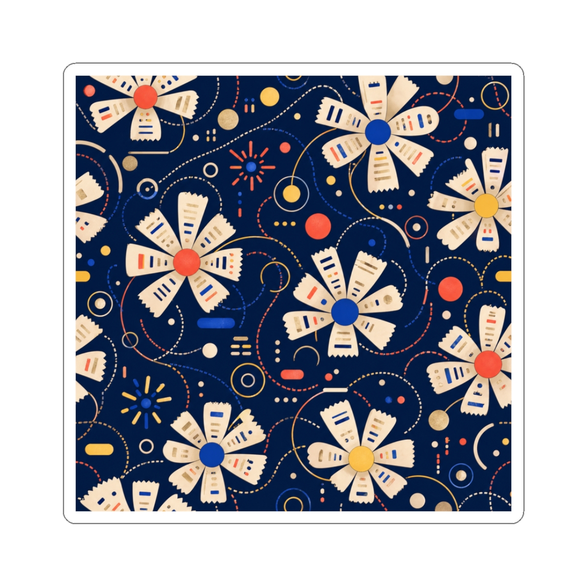 Zoitra Screenshot Season Receipt Bloom Kiss-Cut Sticker Set — Accessories from Zoitra Collective
