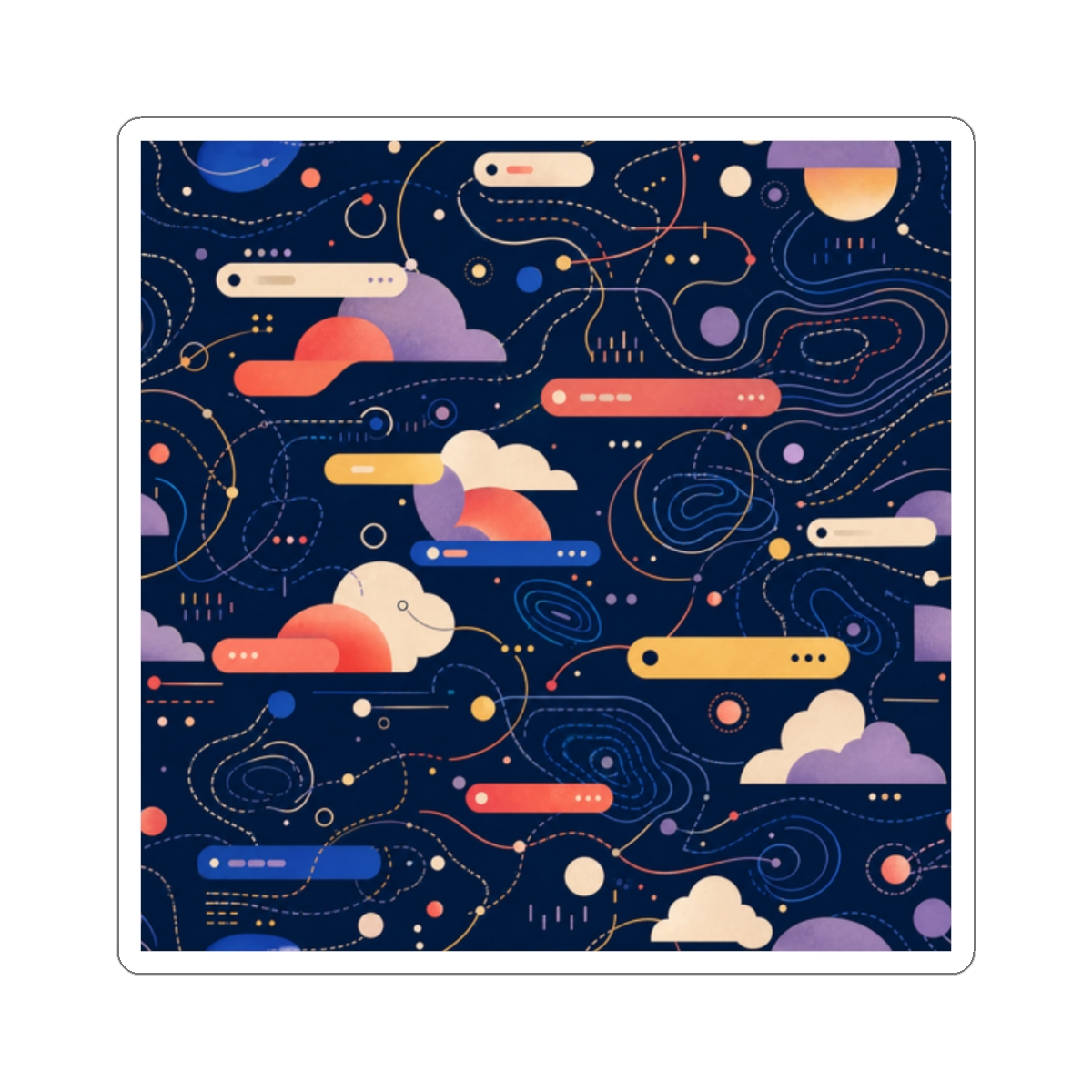 Zoitra Screenshot Season Soft Launch Weather Kiss-Cut Sticker Set — gallery view 1 of 3