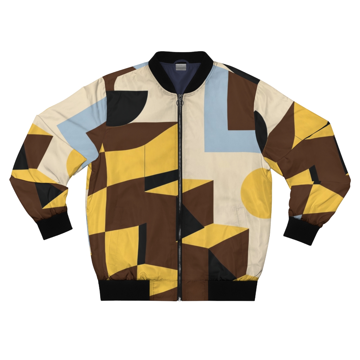 Zoitra Sculptural Check Bomber Jacket — Luxury Edit from Zoitra Collective