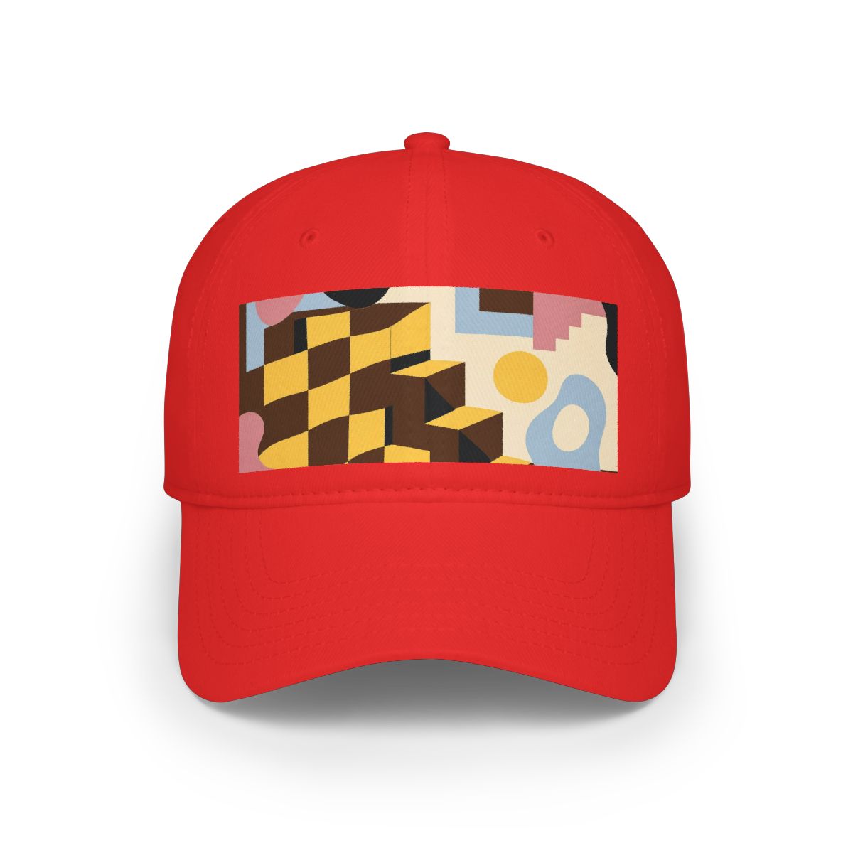 Zoitra Sculptural Check Cap — gallery view 1 of 4