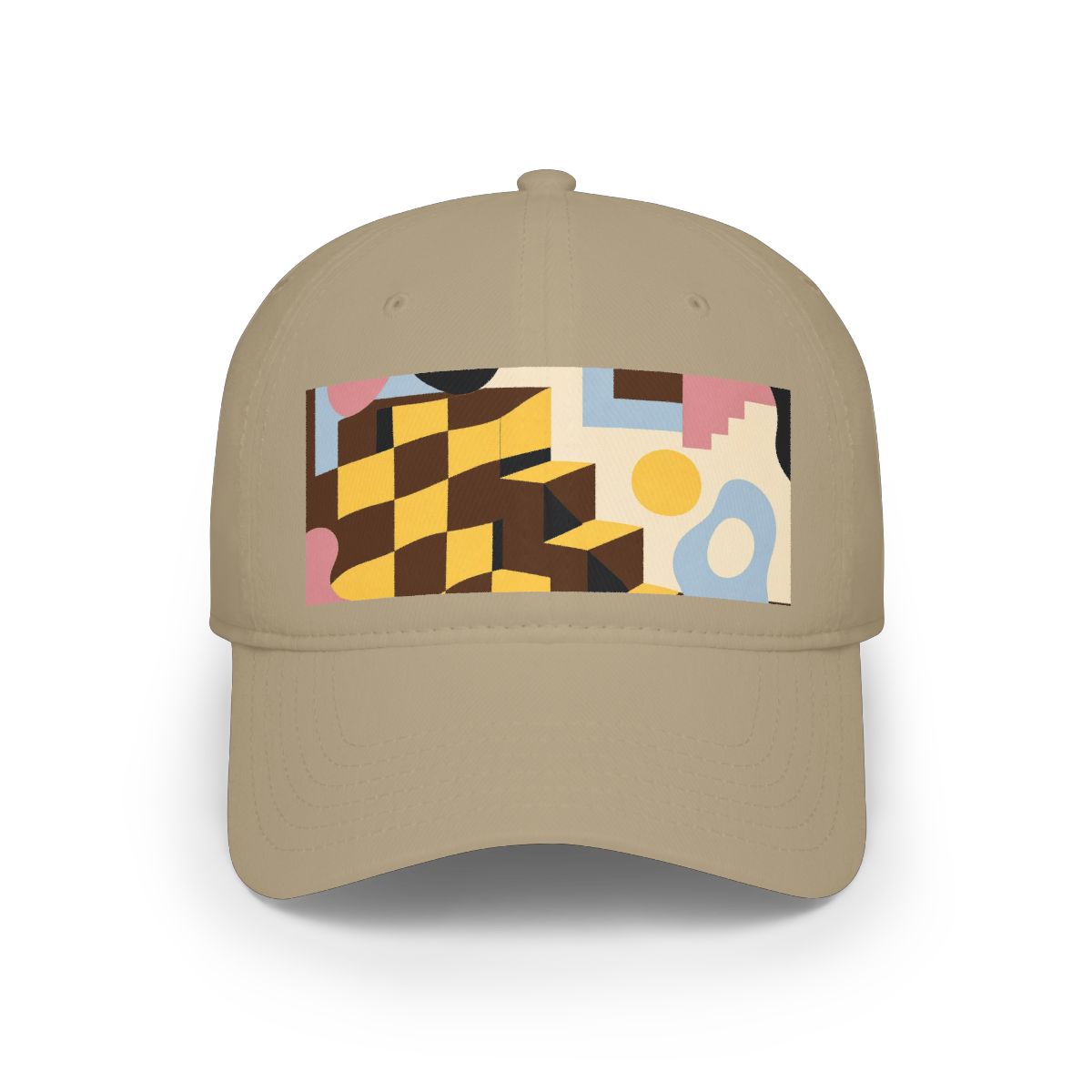 Zoitra Sculptural Check Cap — Accessories from Zoitra Collective