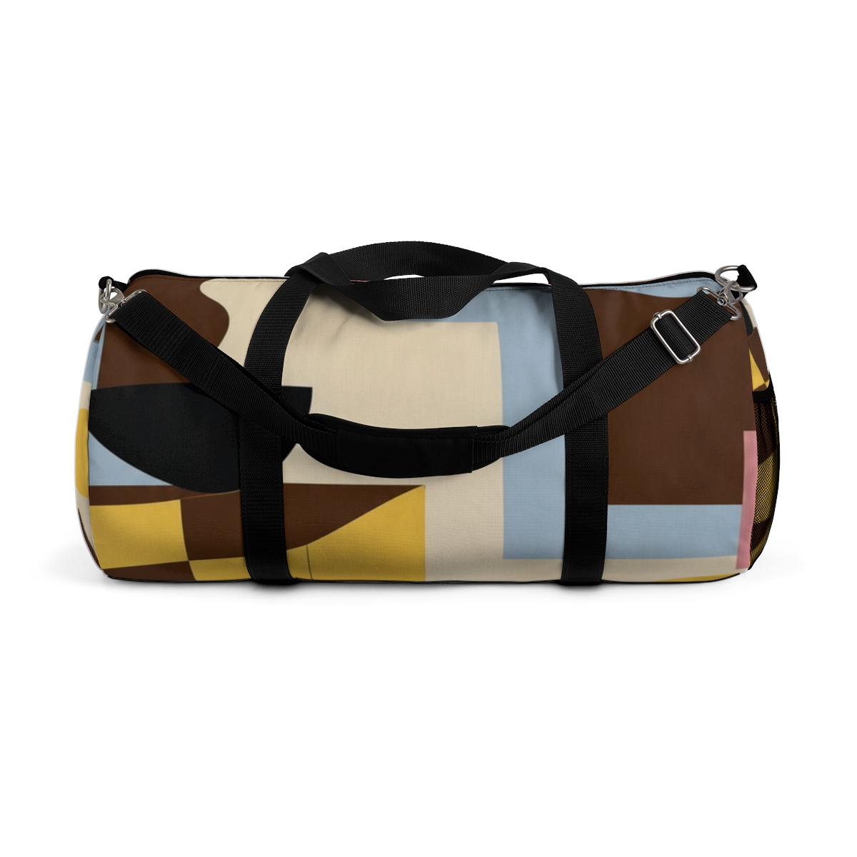 Zoitra Sculptural Check Duffel Bag — Luxury Edit from Zoitra Collective