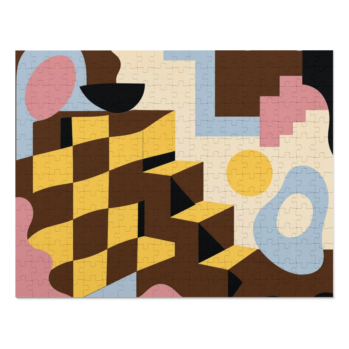 Zoitra Sculptural Check Puzzle — gallery view 1 of 3