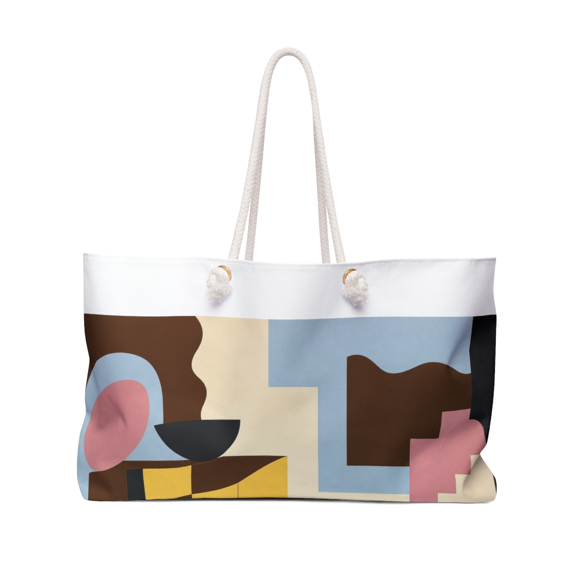 Zoitra Sculptural Check Weekender — gallery view 1 of 4