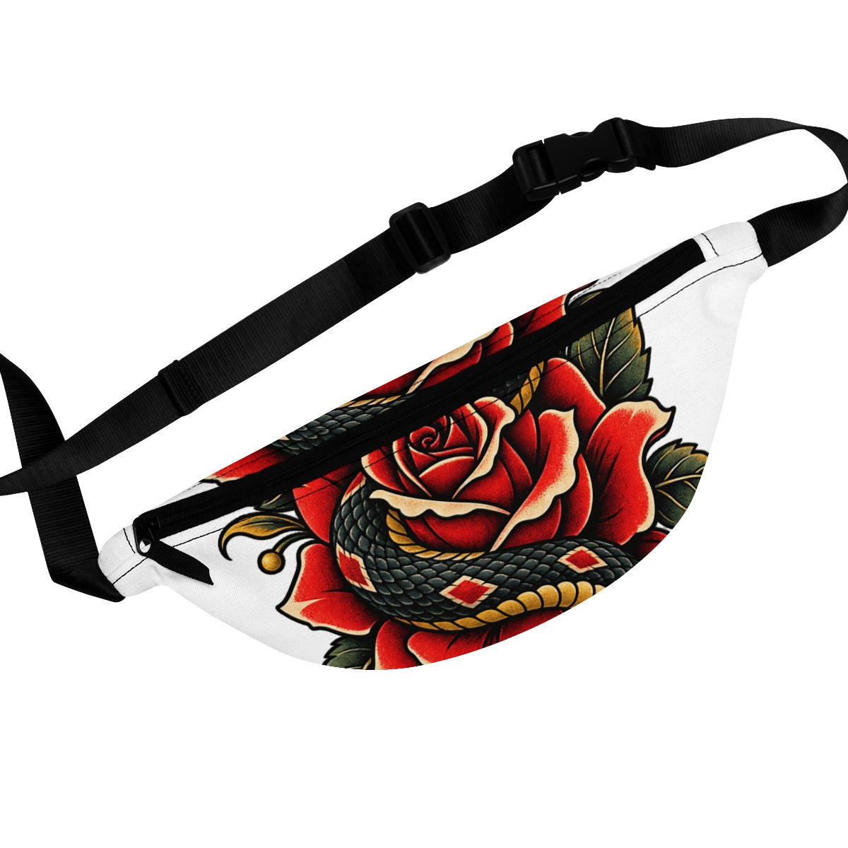 Zoitra Serpent Rose Belt Bag — Bags & Carry from Zoitra Collective