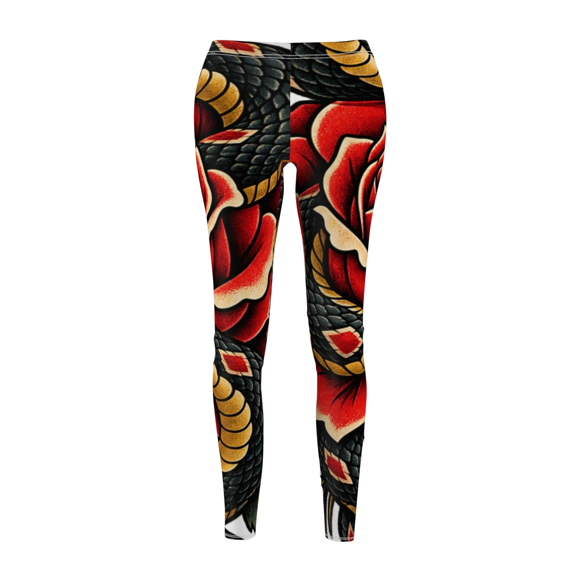 Zoitra Serpent Rose Leggings — Apparel from Zoitra Collective