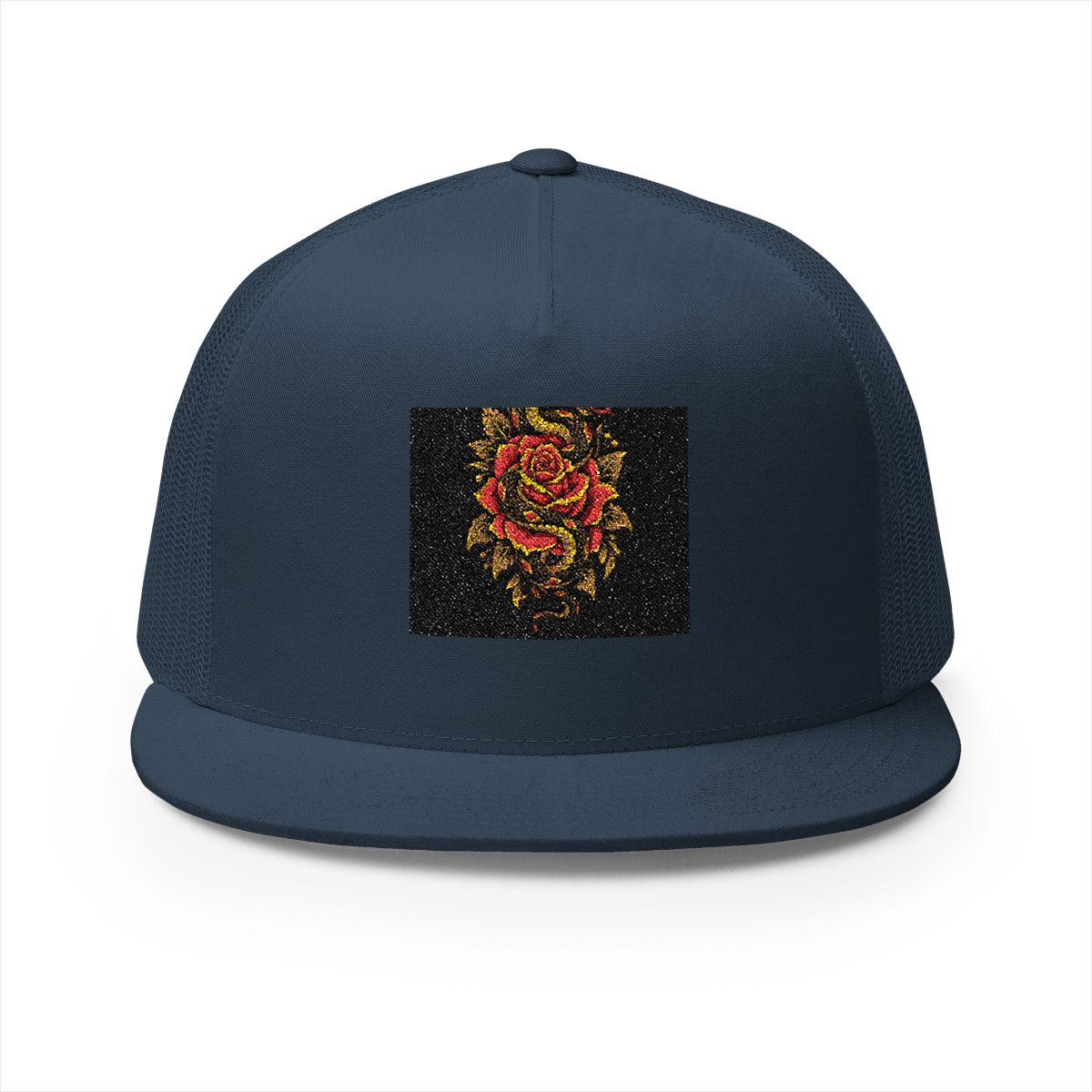 Zoitra Serpent Rose Trucker Cap — gallery view 1 of 6