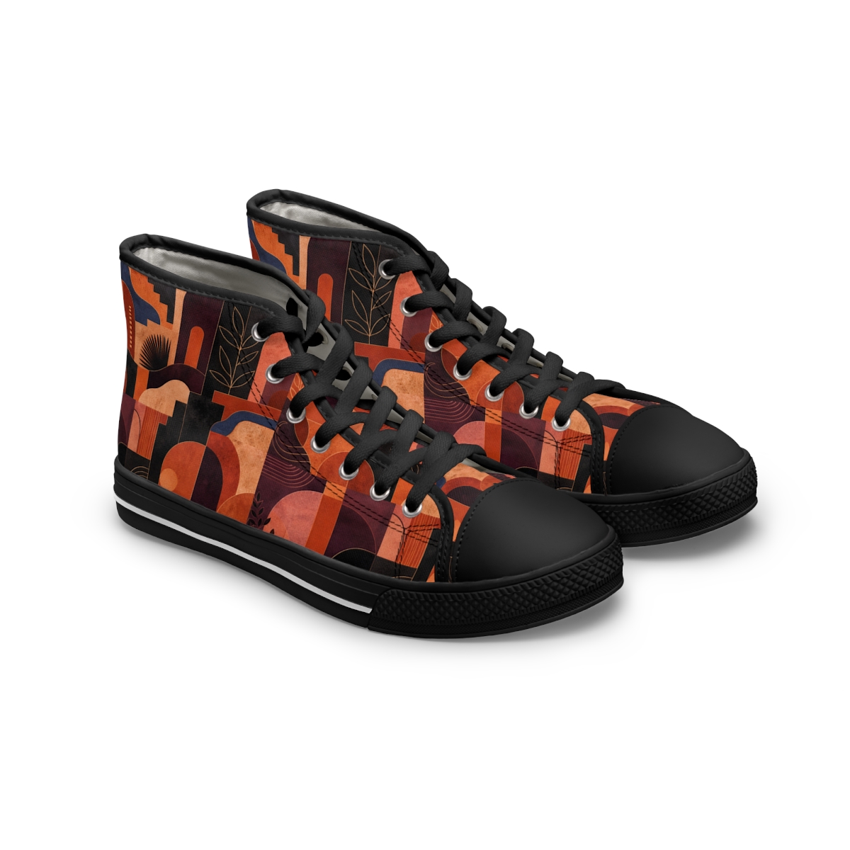 Zoitra Sienna Parlor Women's High-Top Sneakers — Luxury Edit from Zoitra Collective