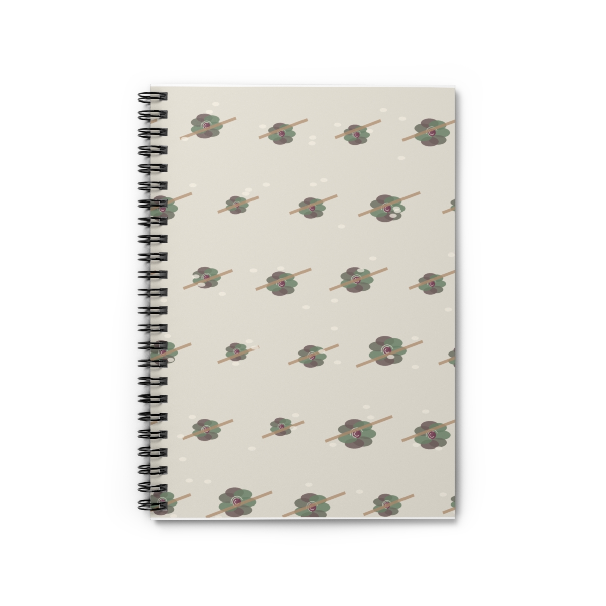 Zoitra Silk Orchard Spiral Notebook — gallery view 1 of 5