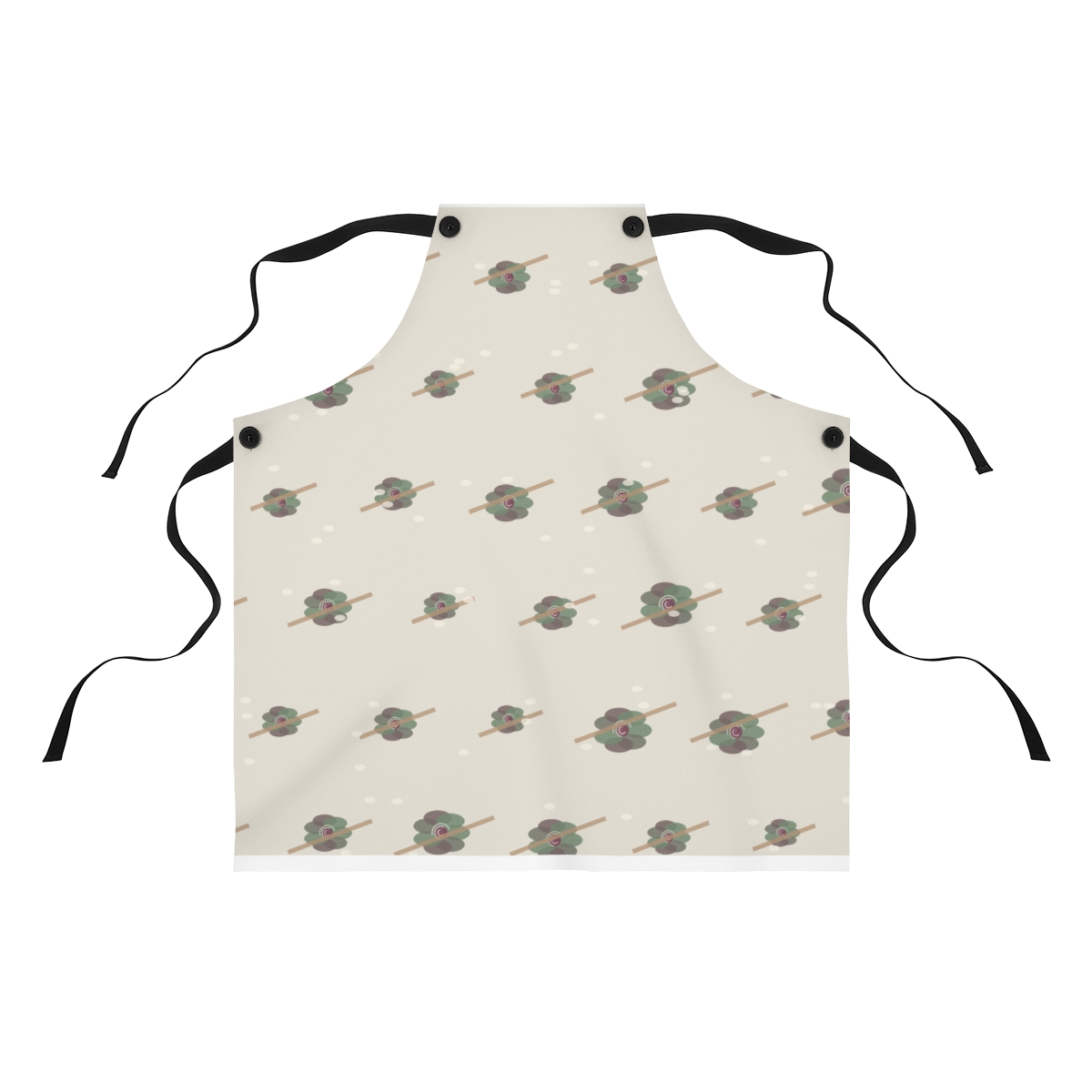 Zoitra Silk Orchard Studio Apron — gallery view 1 of 4
