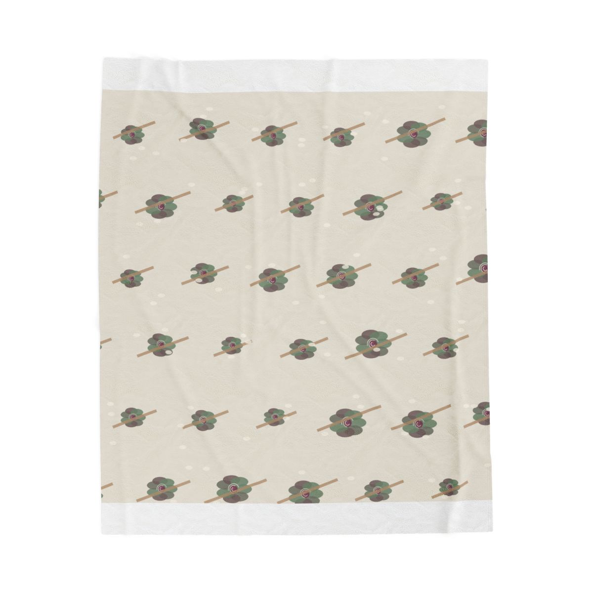Zoitra Silk Orchard Velveteen Blanket — Home & Gifting from Zoitra Collective