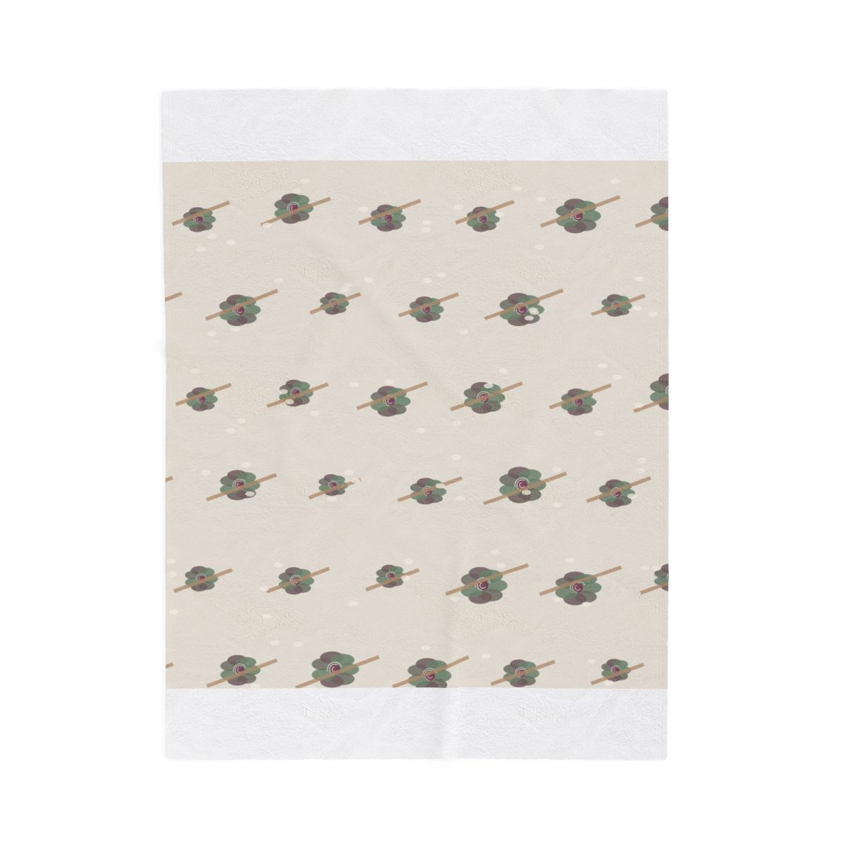 Zoitra Silk Orchard Velveteen Blanket — gallery view 1 of 8
