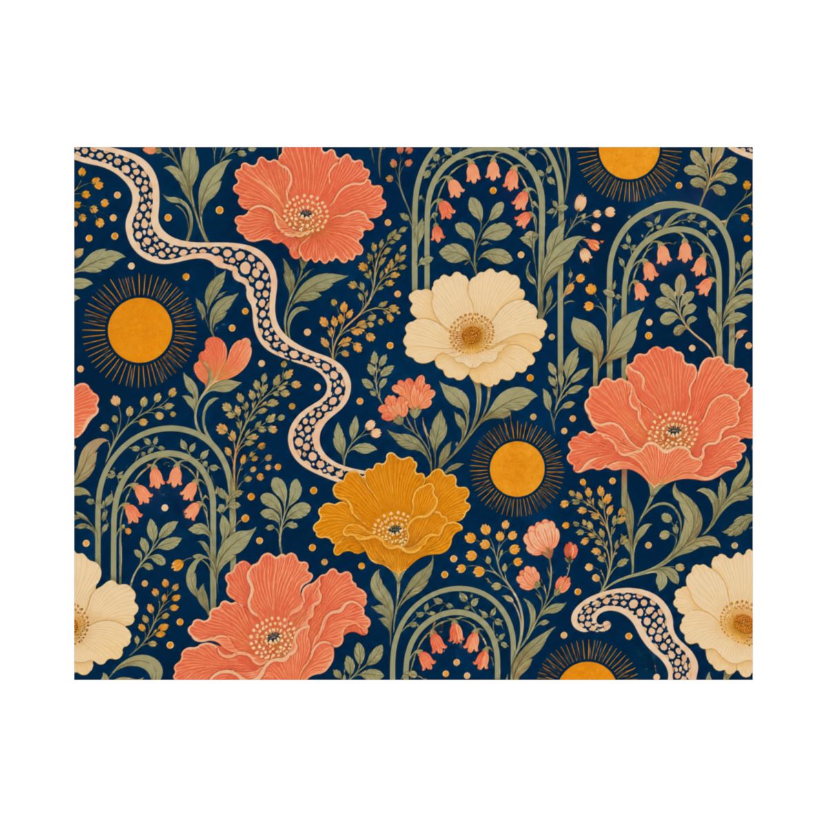 Zoitra Solstice Garden Art Print — Home & Gifting from Zoitra Collective