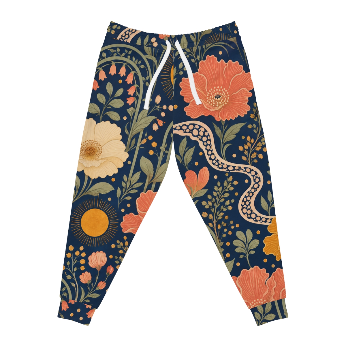 Zoitra Solstice Garden Athletic Joggers — Luxury Edit from Zoitra Collective