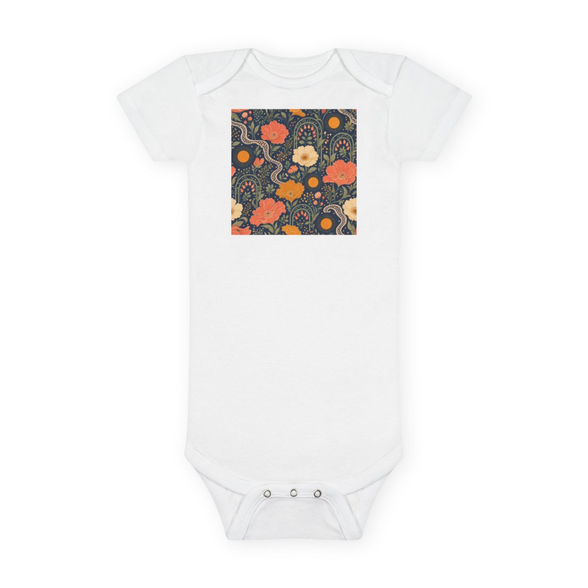 Zoitra Solstice Garden Baby Bodysuit — gallery view 1 of 4