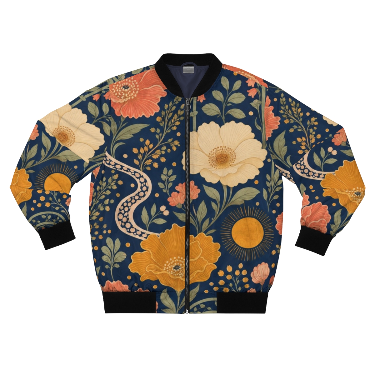 Zoitra Solstice Garden Bomber Jacket — Luxury Edit from Zoitra Collective