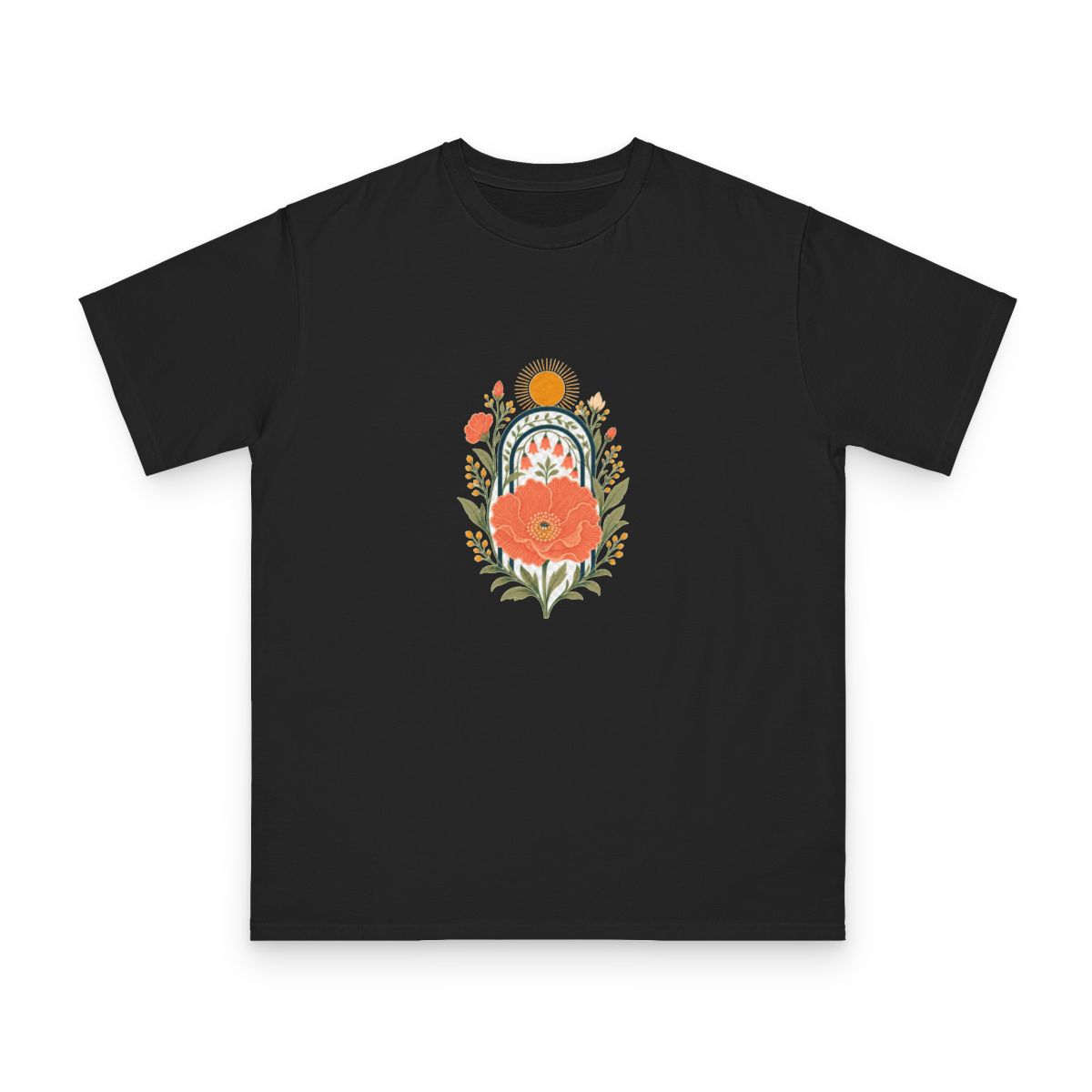 Zoitra Solstice Garden Organic Tee — gallery view 1 of 5