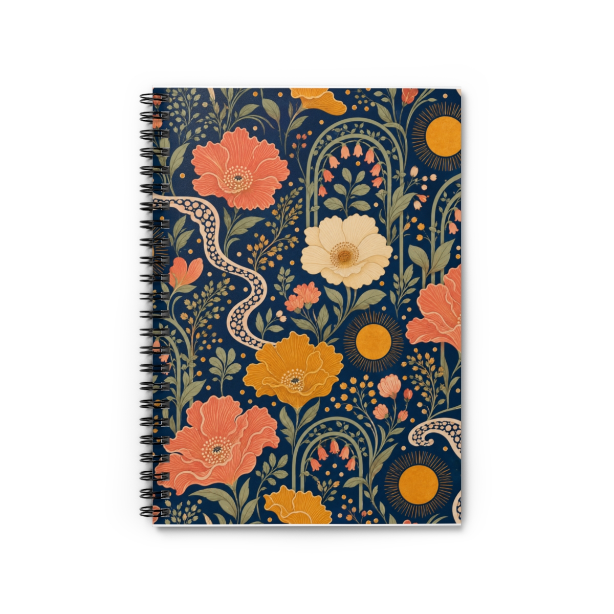 Zoitra Solstice Garden Spiral Notebook — Tech & Desk from Zoitra Collective