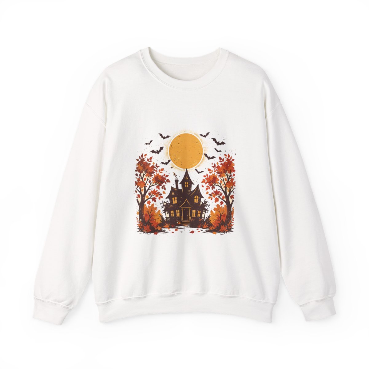 Zoitra Spooky Retro Autumn Crewneck — gallery view 1 of 15