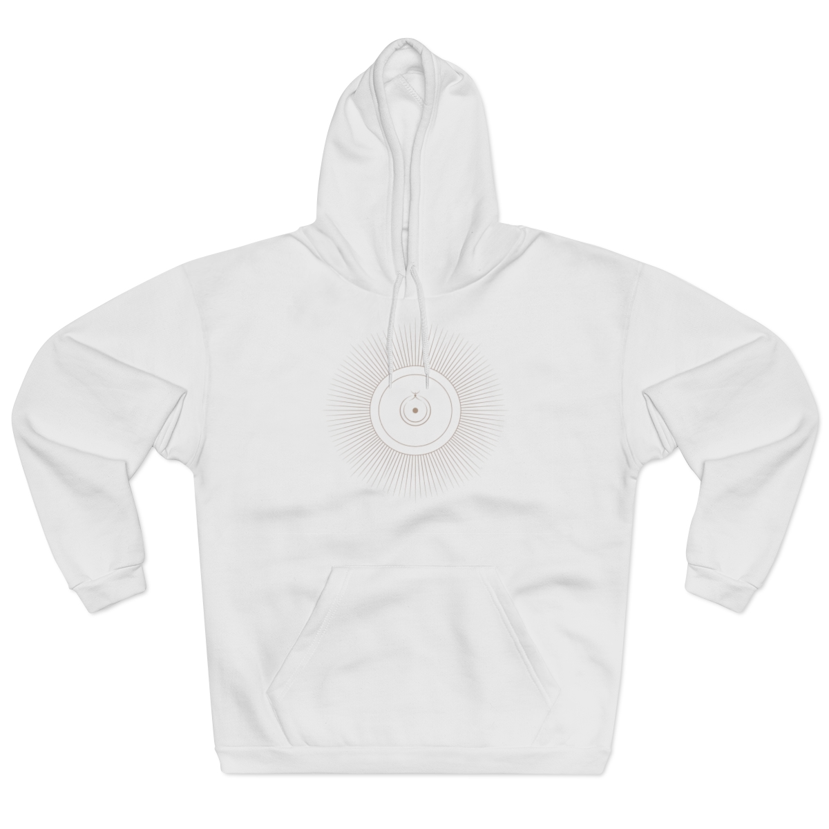Zoitra Sun Minimal Hoodie — gallery view 1 of 2