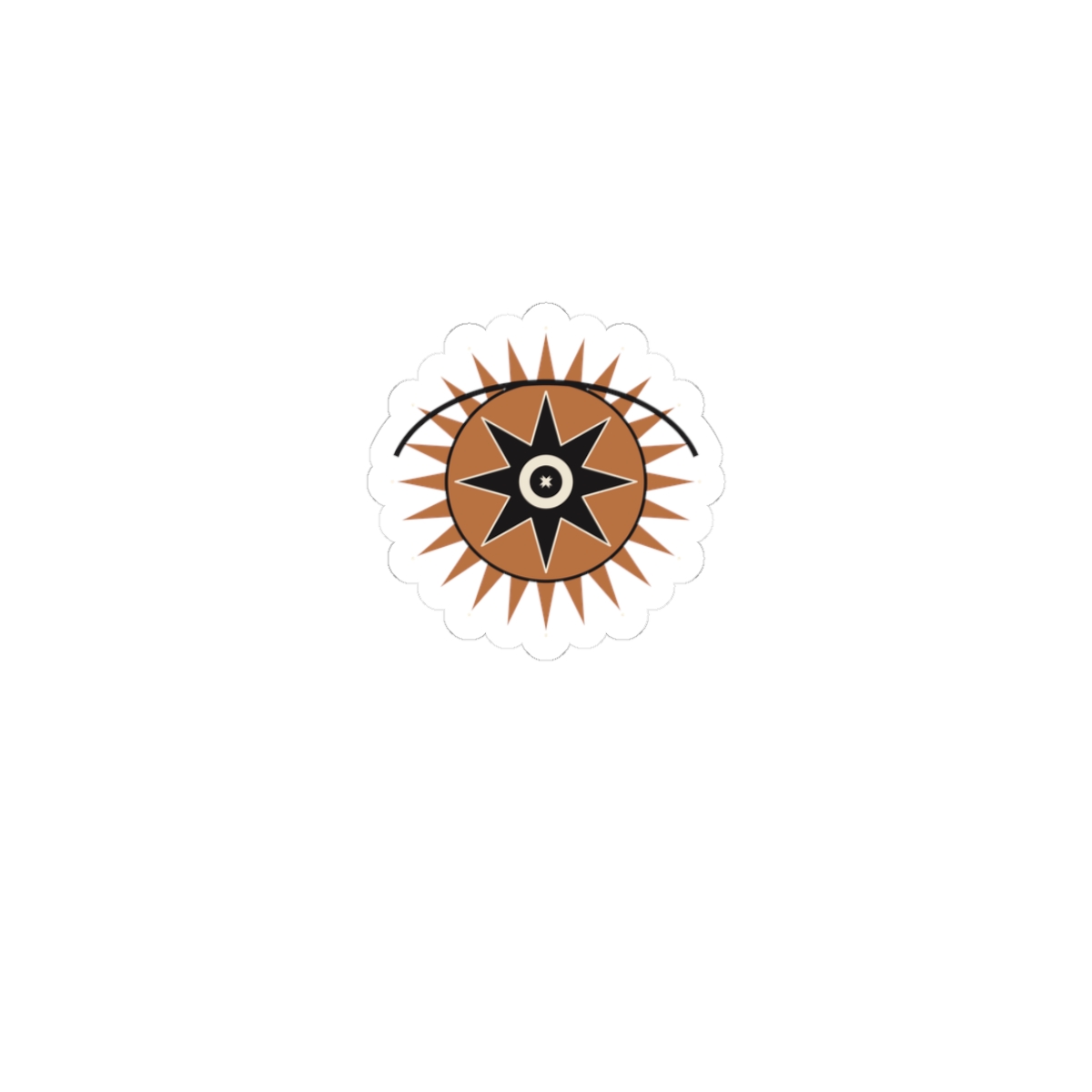 Zoitra Sun Signal Kiss-Cut Stickers — Accessories from Zoitra Collective