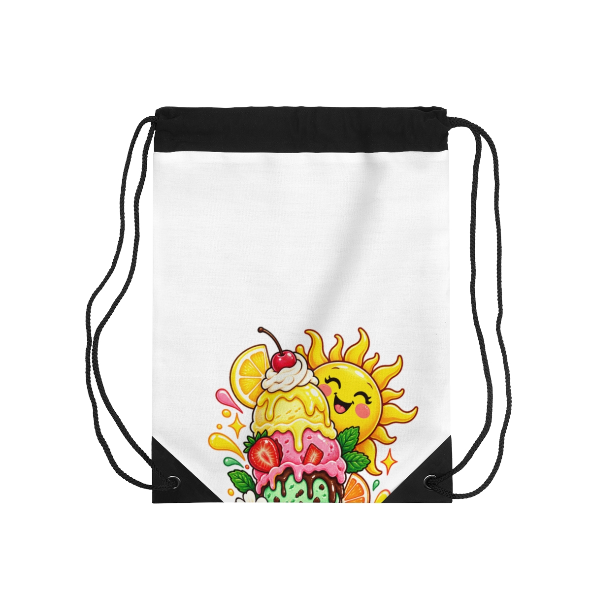 Zoitra Sundae Spark Drawstring Bag — gallery view 1 of 4