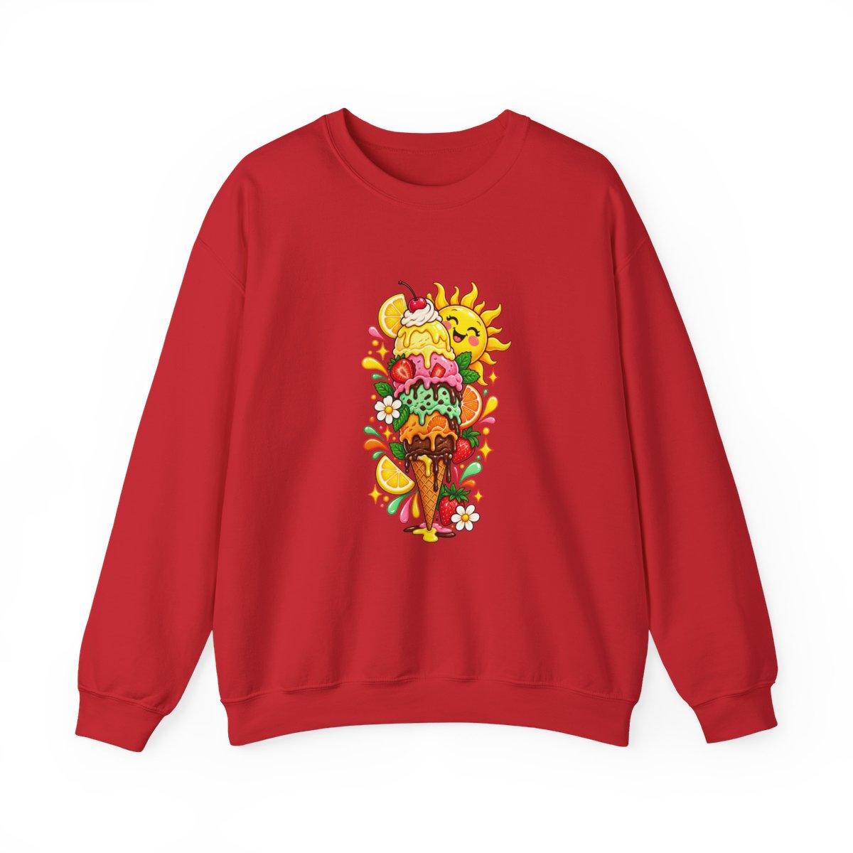 Zoitra Sundae Spark Heavy Blend Crewneck — gallery view 1 of 15