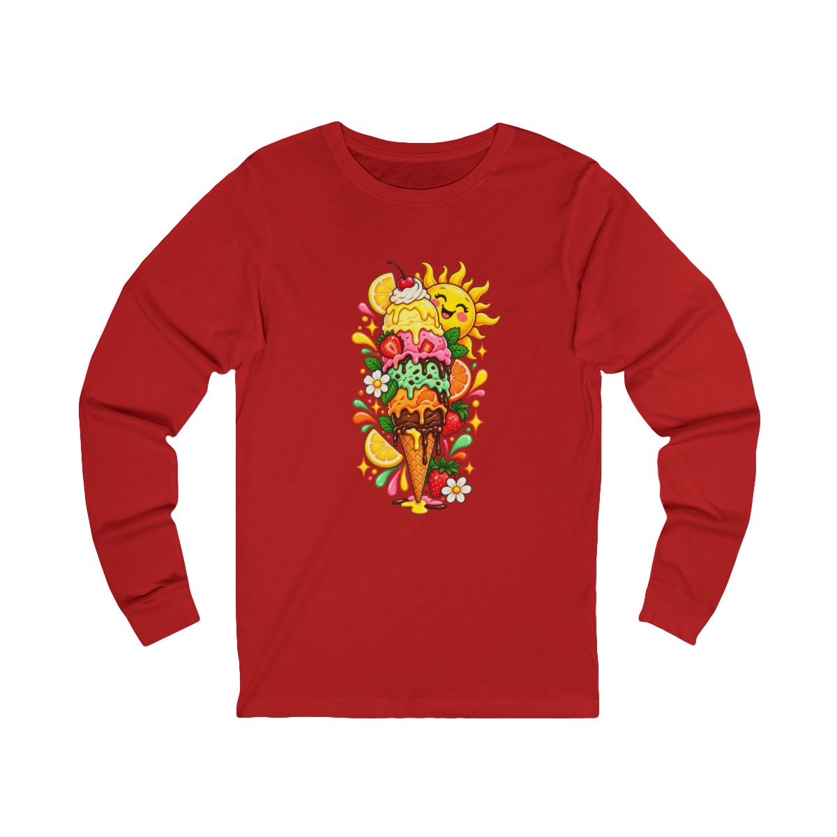 Zoitra Sundae Spark Long Sleeve Tee — gallery view 1 of 6