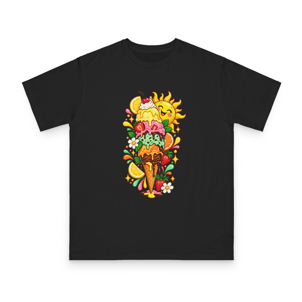 Zoitra Sundae Spark Organic Tee — Apparel from Zoitra Collective
