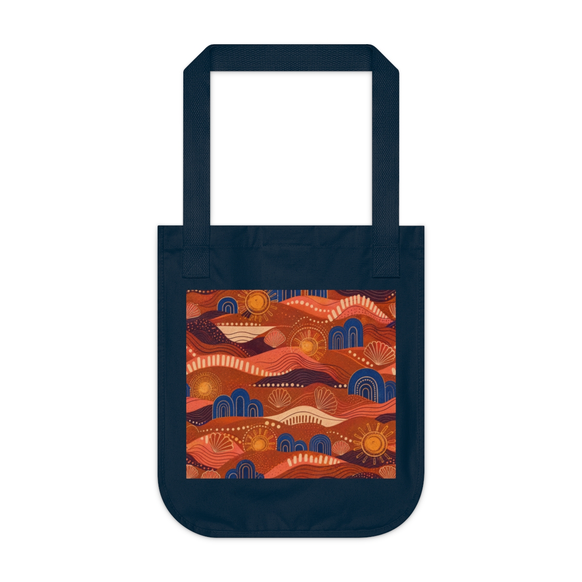 Zoitra Sunset Receipt Organic Tote — gallery view 1 of 4