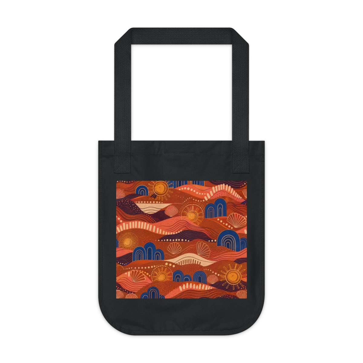 Zoitra Sunset Receipt Organic Tote — gallery view 1 of 4