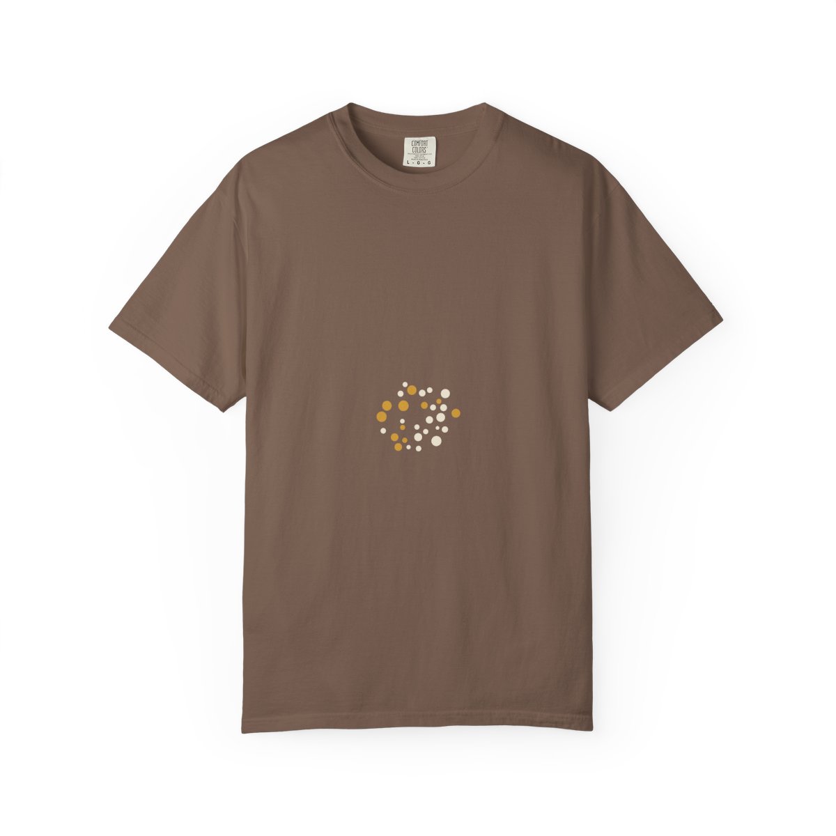 Zoitra Teal Dot Heavyweight Tee — Apparel from Zoitra Collective