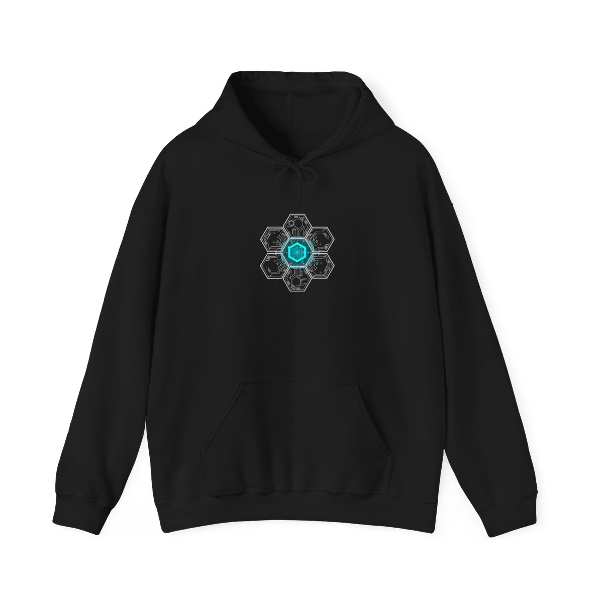 Zoitra Tech Grid Hoodie — Luxury Edit from Zoitra Collective
