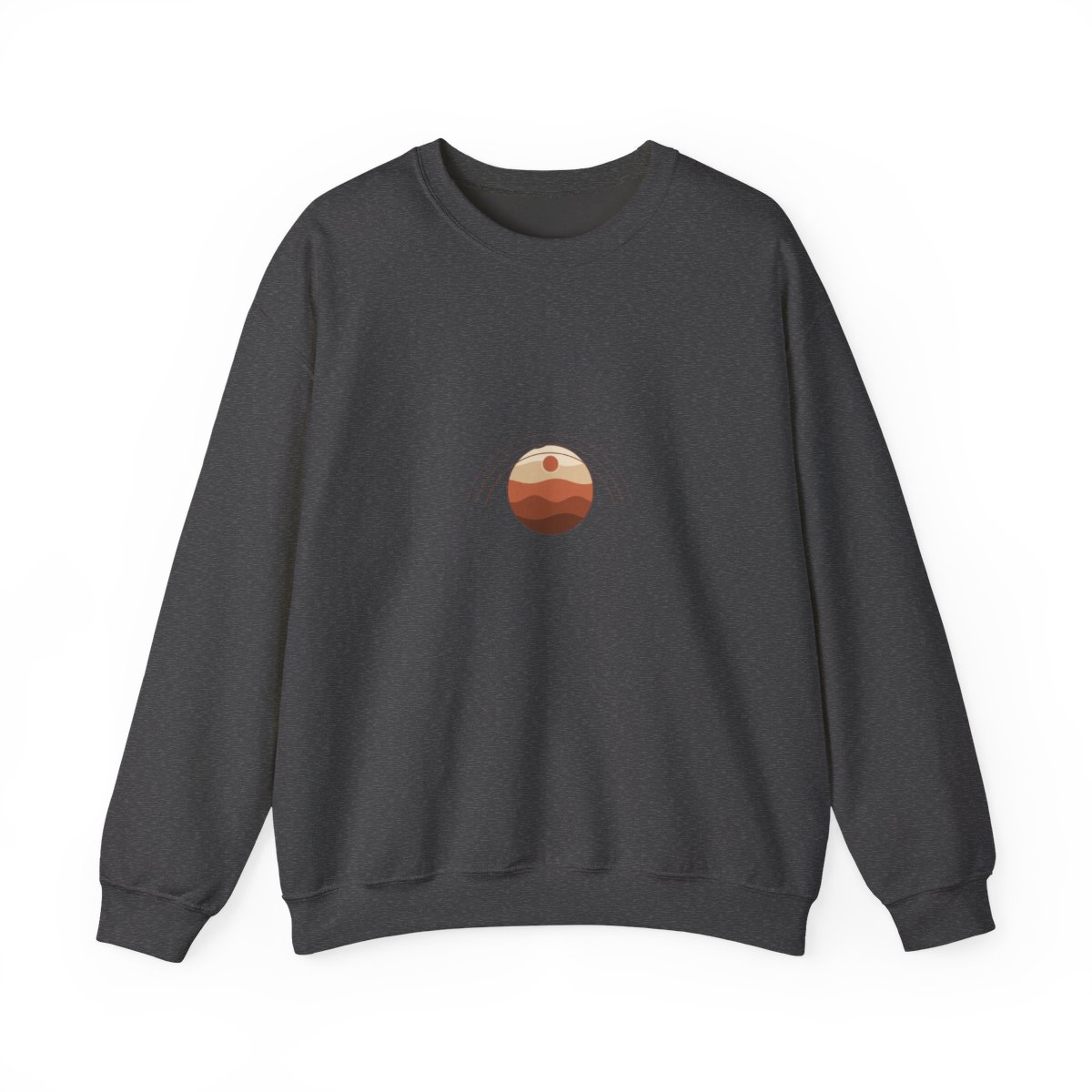 Zoitra Terracotta Dune Heavy Blend Crewneck — Luxury Edit from Zoitra Collective