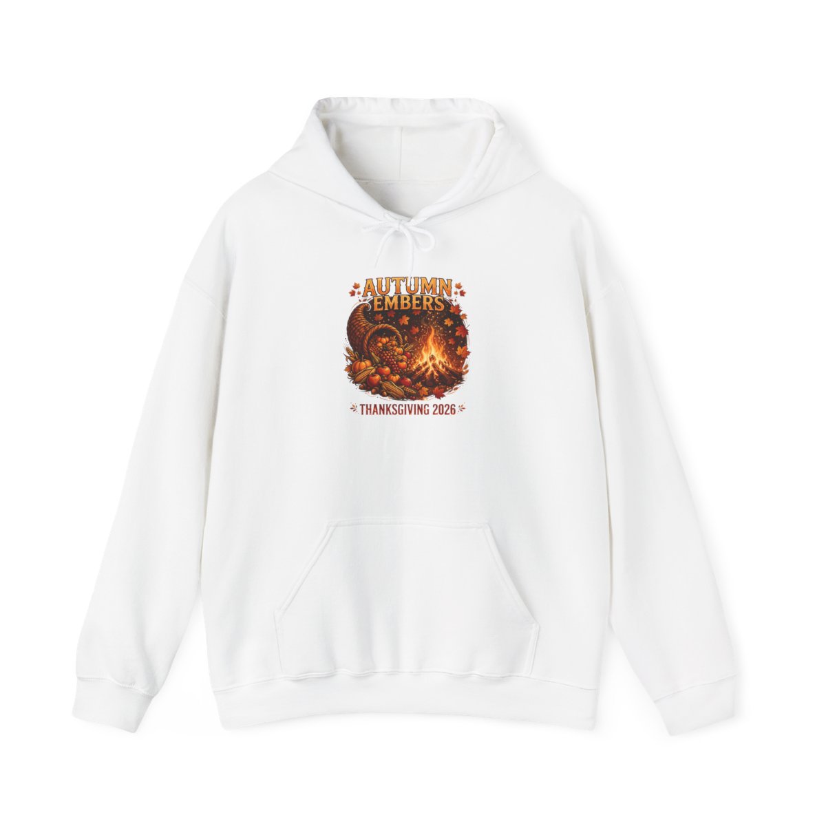 Zoitra Thanksgiving 2026 Autumn Embers Hoodie - Limited Edition — gallery view 1 of 18