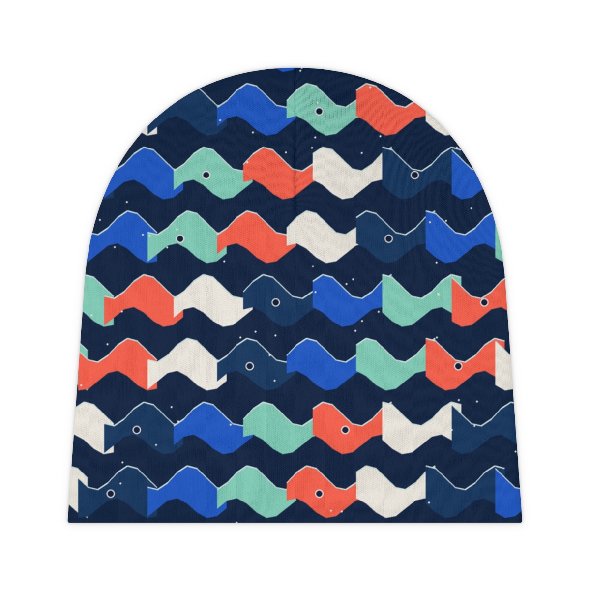 Zoitra Tide Lattice Baby Beanie — Baby & Kids from Zoitra Collective